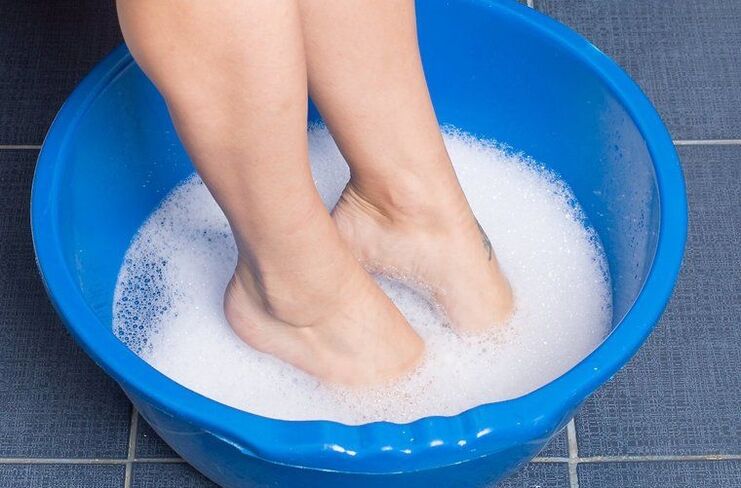 voetbad voor nagelschimmel